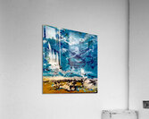 landscape abstract collection Acrylic Print