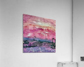sunset landscape 2 Acrylic Print