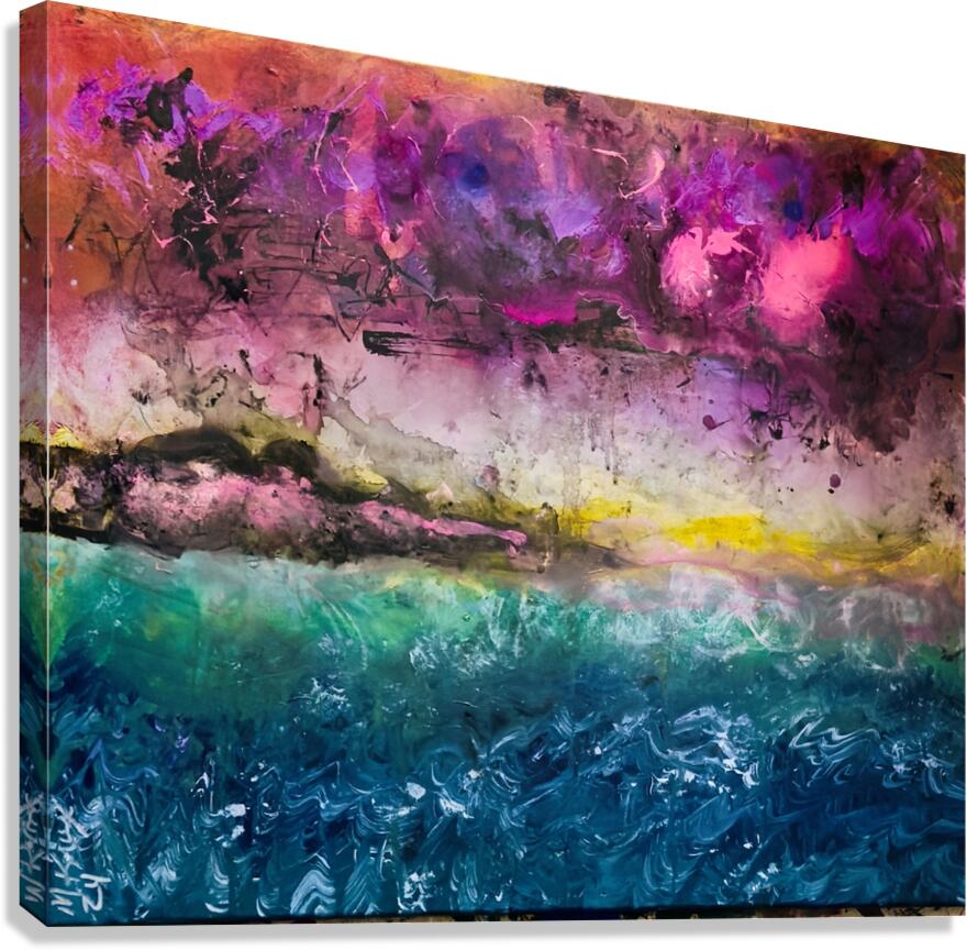Turbulent  atmosphere  Canvas Print