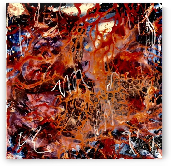 Combustion of color 3 by Michele Knox