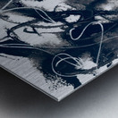 Fade away Series Metal print