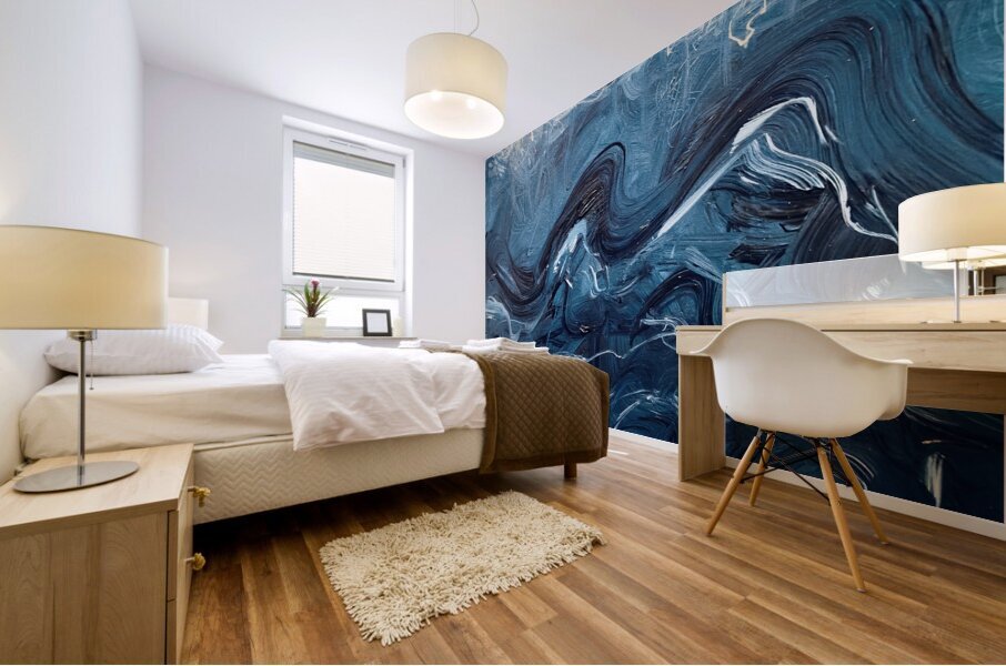 Catch the Waves Mural print