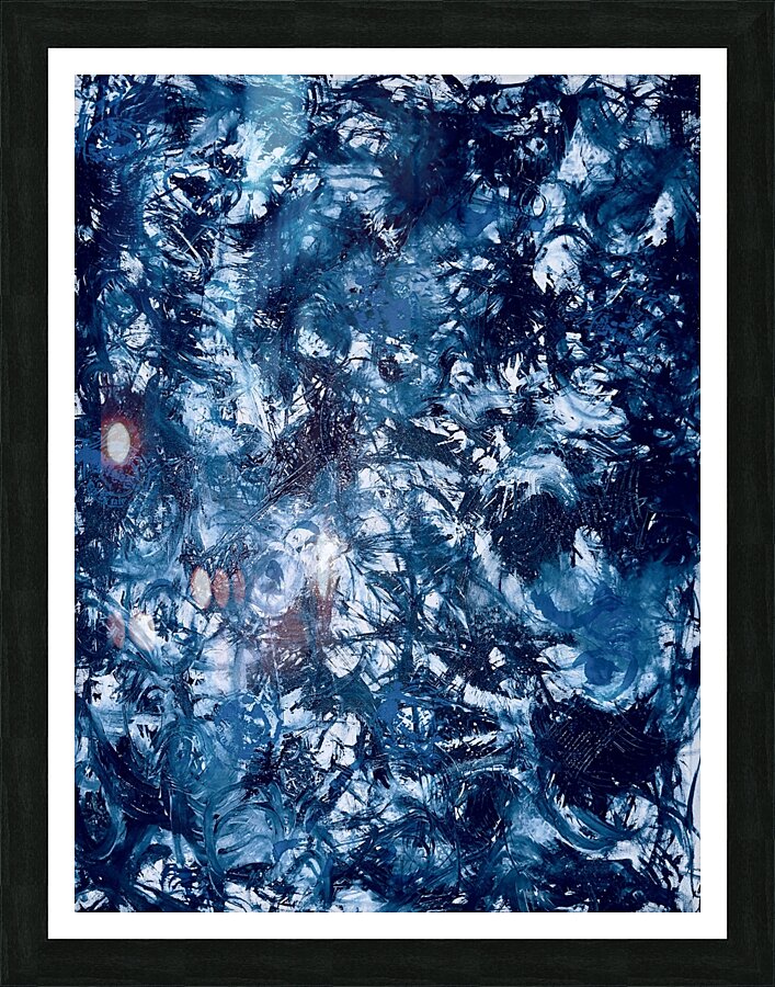 Celestial Swirls Picture Frame print