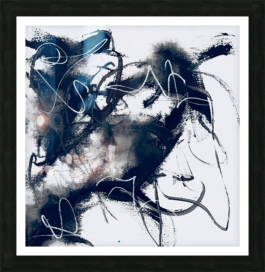 Fade away Series Picture Frame print