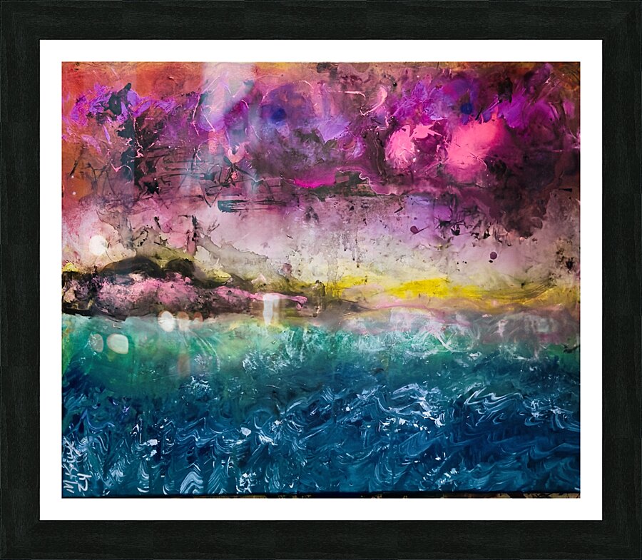 Turbulent  atmosphere  Picture Frame print