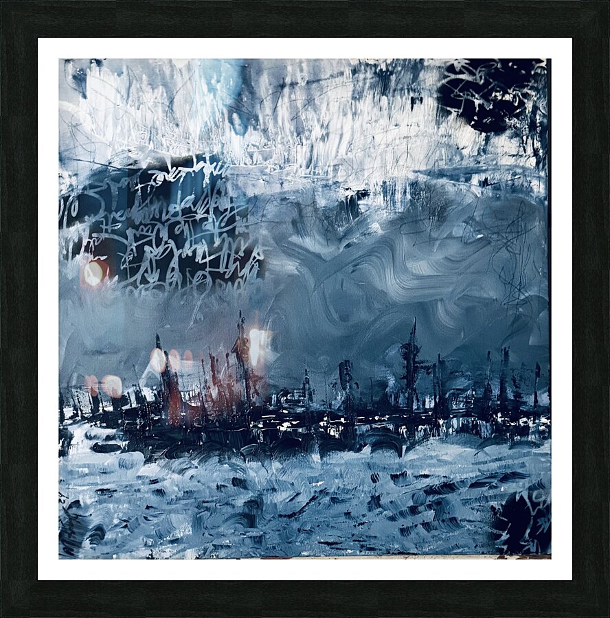 Impending Tempest Picture Frame print