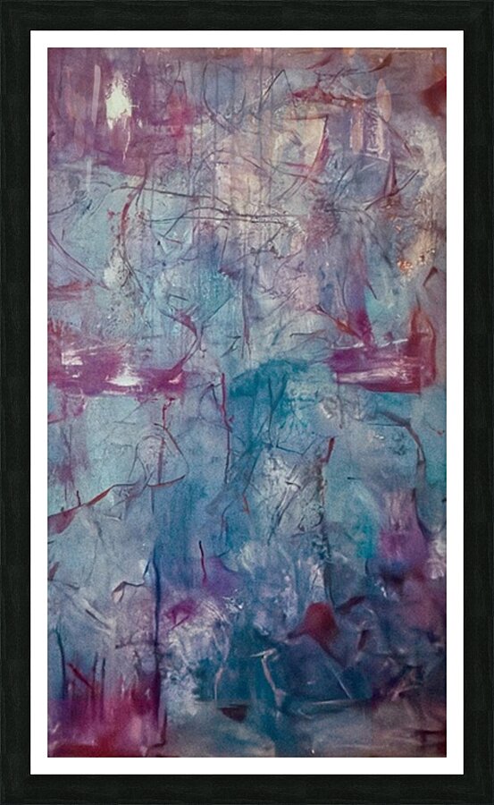 Purple Transition  Picture Frame print
