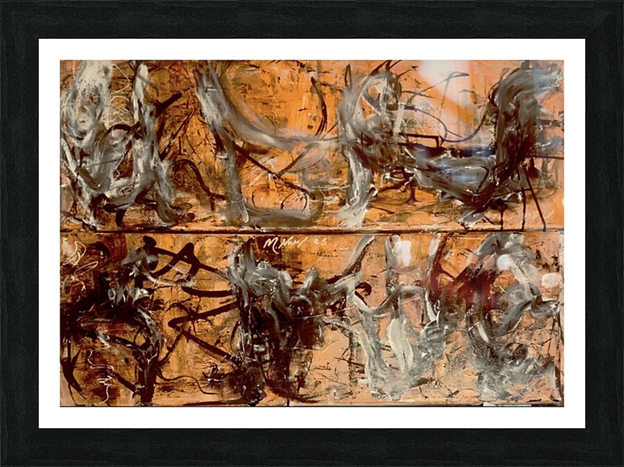Smoke that never settles  Picture Frame print
