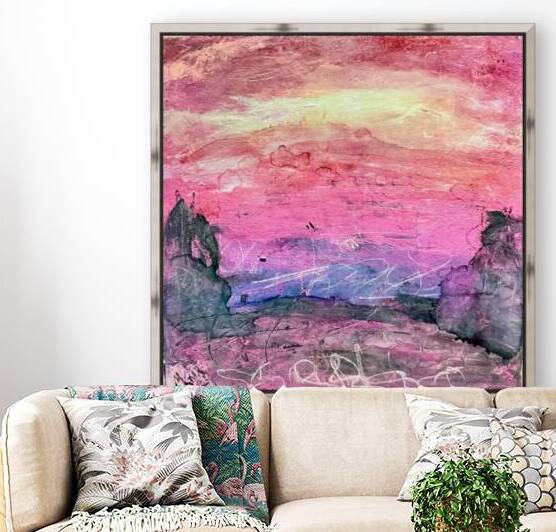 sunset landscape 1 Reproduction