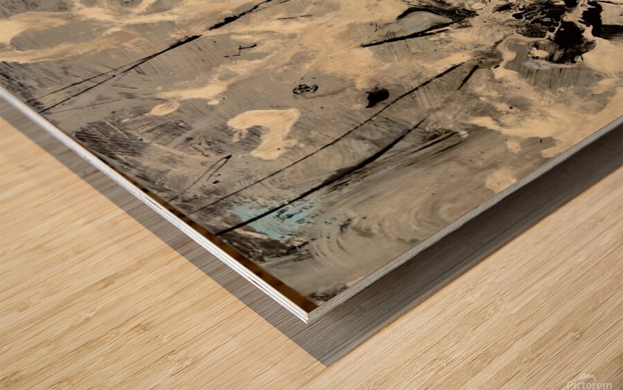 ITS ALL ON US Wood print