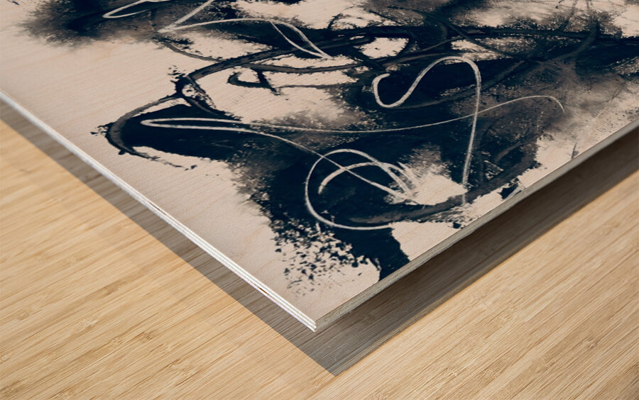 Fade away Series Wood print