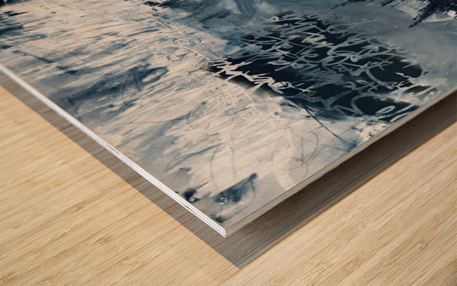 Impending Tempest Wood print
