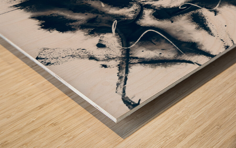 Fade Away Series Wood print