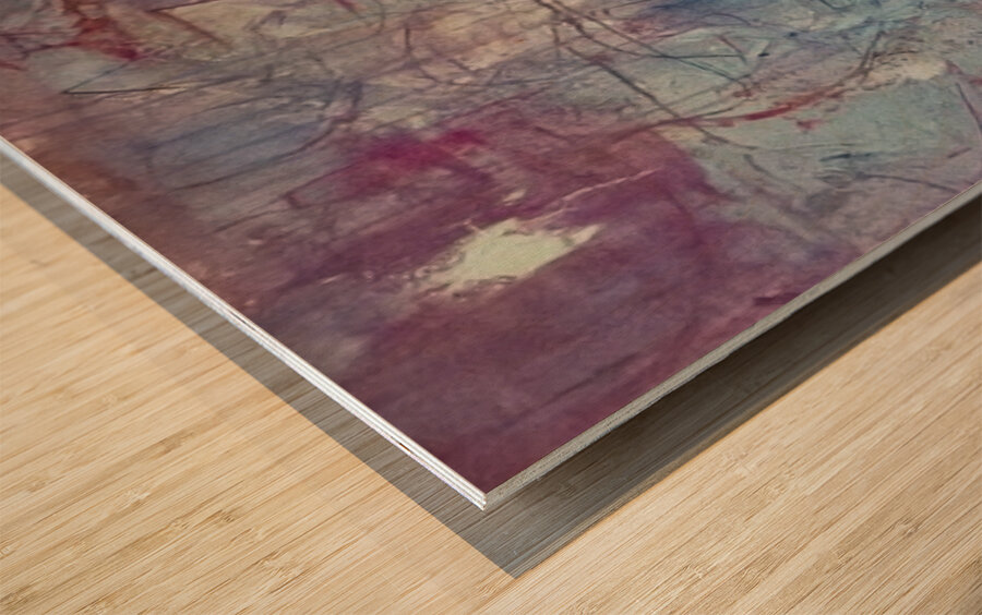 Purple Transition  Wood print