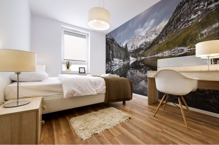 Maroon Bells full color Mural print