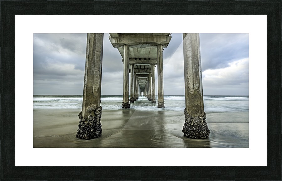 The Gate to the Storm Picture Frame print
