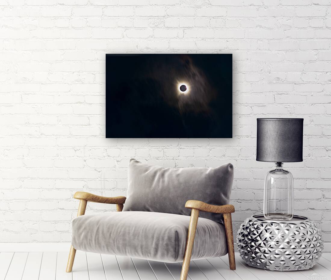 Solar Eclipse  over Van Alstyne TX 2024 Reproduction