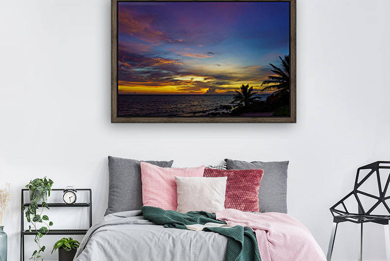 Colorful Caribbean Sky at Grand Cayman by tommikee