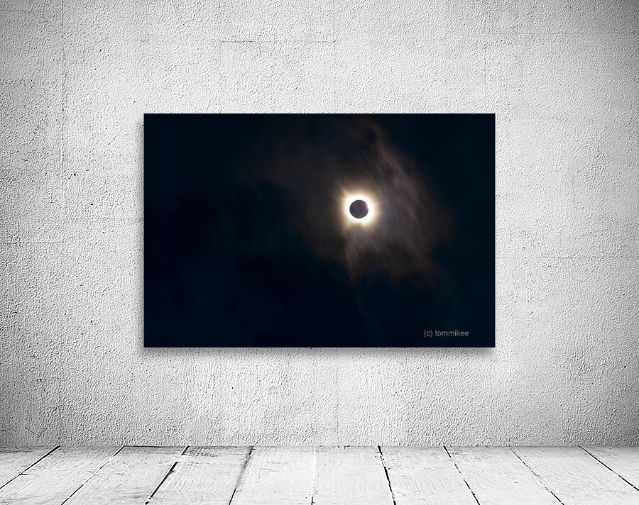 Solar Eclipse  over Van Alstyne TX 2024 Wall Preview