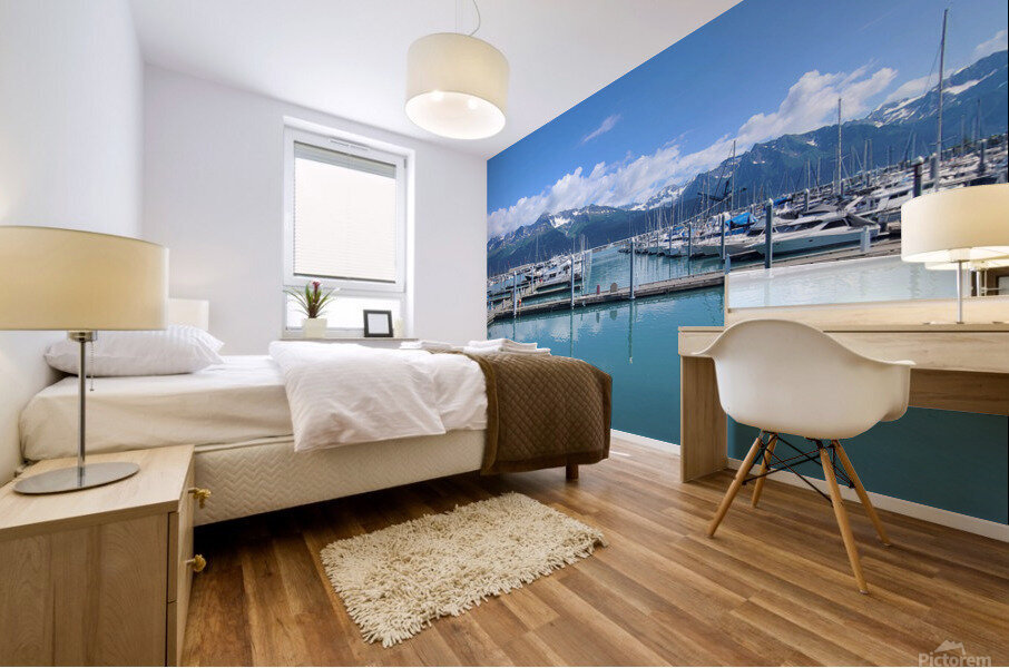 Alaska Dock 1 Mural print