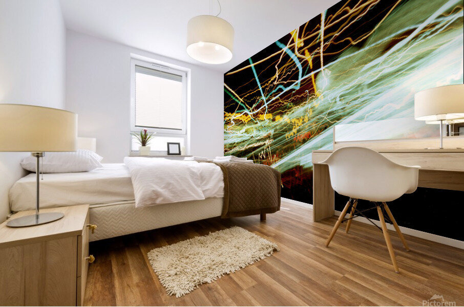 Chaotic Illuminations 1 Mural print