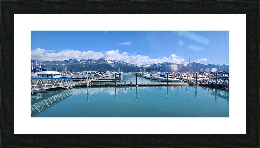 Alaska Dock 1 Picture Frame print