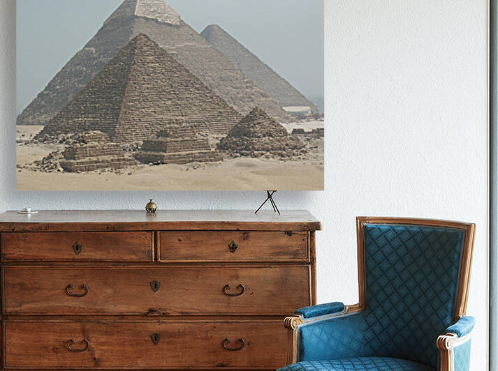 Seven Pyramids 2 by W Westerholm