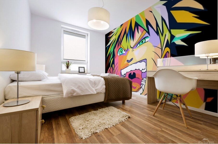Naruto Pop Mural print