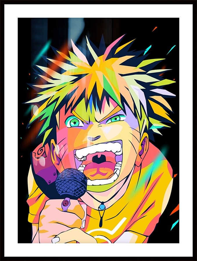 Naruto Pop Picture Frame print
