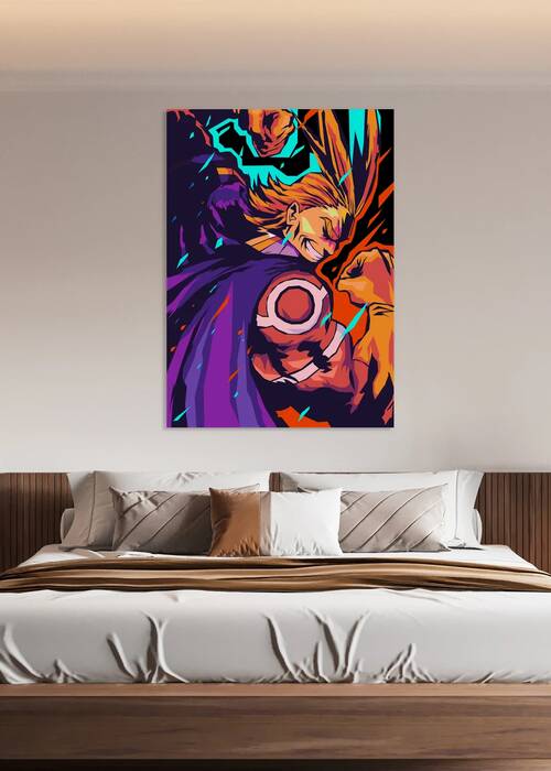 all might one for all pop art by ardani