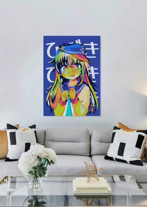 Hibiki anime pop art by ardani