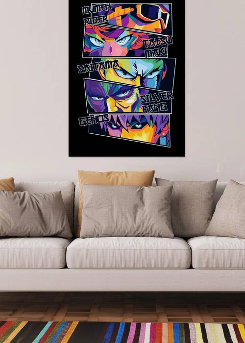 one punch man pop art by ardani