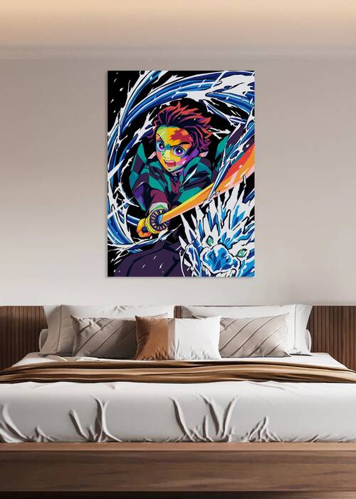 tanjiro kamado pop art by ardani