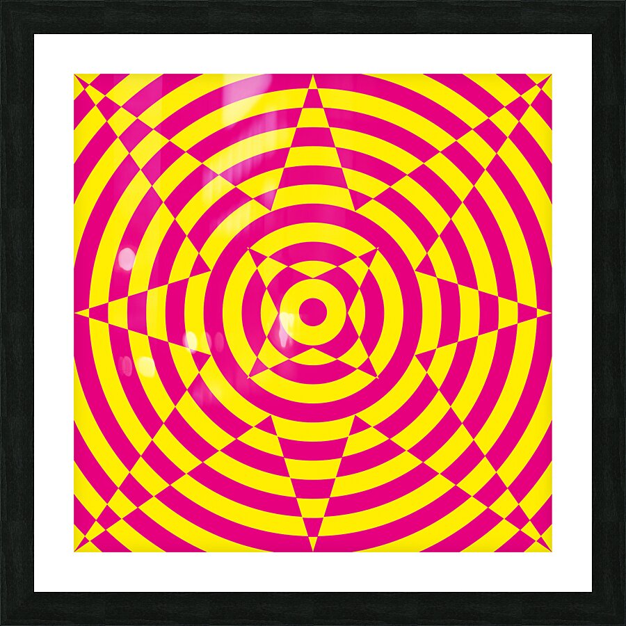Illusion1 Picture Frame print