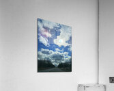 Soleil Percant Chemin Devant  Acrylic Print