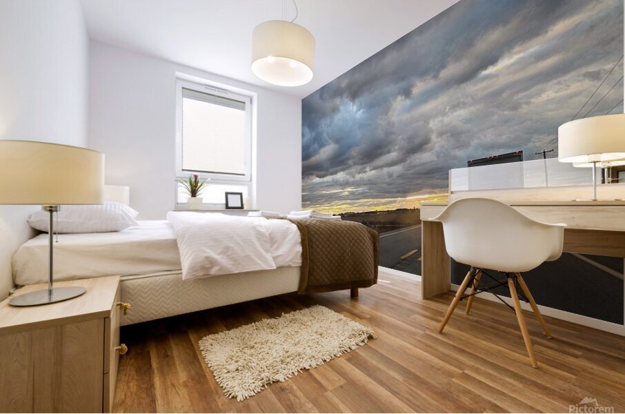 Recolte Mural print