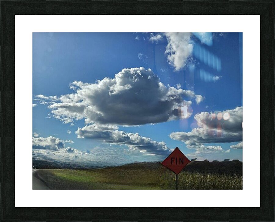 La fin  Picture Frame print