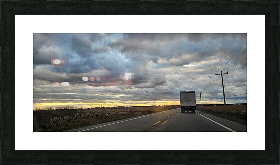 Recolte Picture Frame print