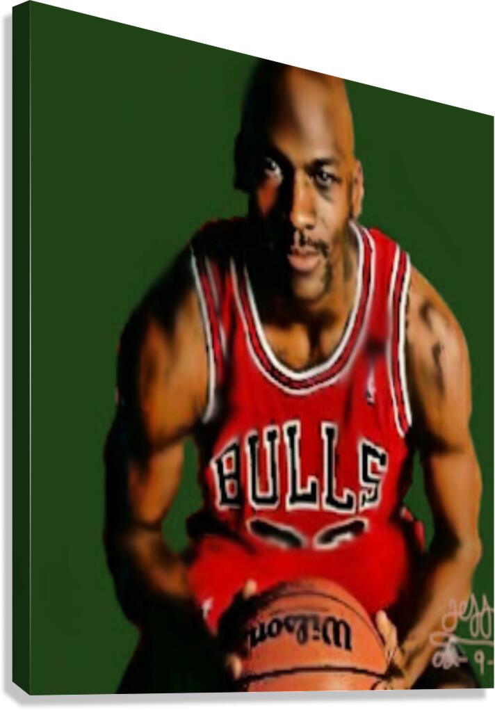 Michael Jordan The Baller Canvas Print