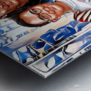 Threes The Charm Metal print