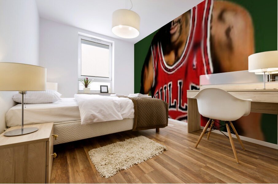 Michael Jordan The Baller Mural print