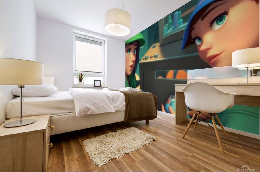 What      Mural print