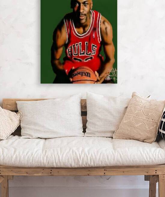 Michael Jordan The Baller Reproduction
