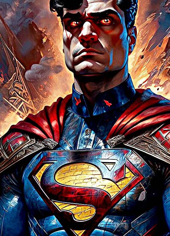 Superman  by Jeffrey Bradley