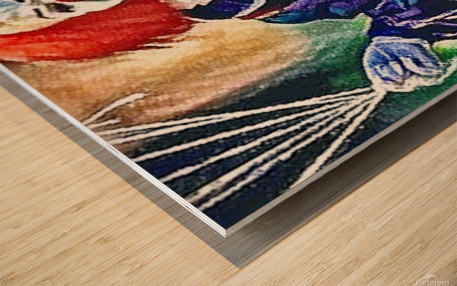 IT Wood print