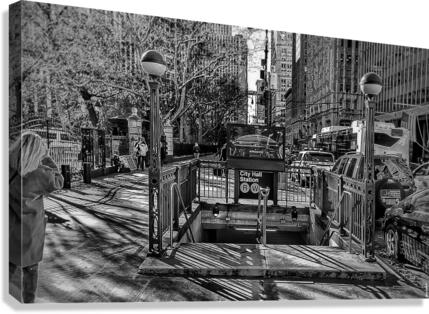 City Hall Station Canvas Print