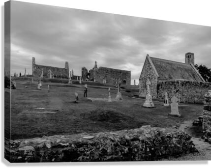 Celtique cimetiere  Canvas Print