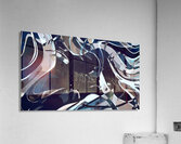 Calme bleu Acrylic Print