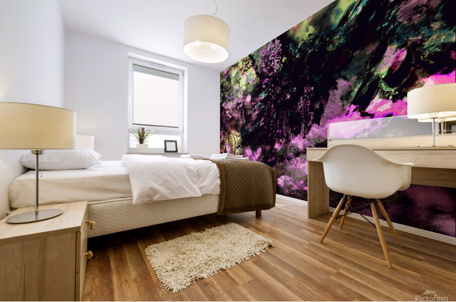 Rosevert Mural print
