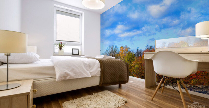 Le changement Mural print